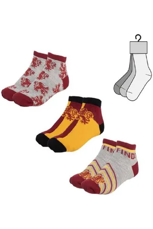 Cerdá Kurzsocken Harry Potter Gryffindor Kurzsocken 3er Pack 36-40 (3-Paar) - Verkäufer: Hadesflamme
