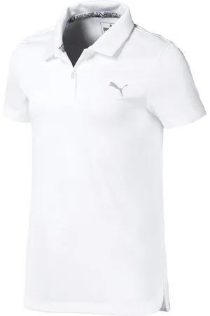 PUMA Poloshirt Golf Polo Girls Essential Weiß Junior - Verkäufer: Svens Golfshop GmbH