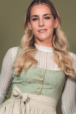 Alpenfee Dirndl Midi Dirndl 2tlg. - ELISA - pistazie/ - Verkäufer: Alpenwahnsinn Tracht & Lifestyle