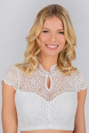 Stockerpoint Dirndlbluse Dirndlbluse - DAISY - creme - Verkäufer: Alpenwahnsinn Tracht & Lifestyle