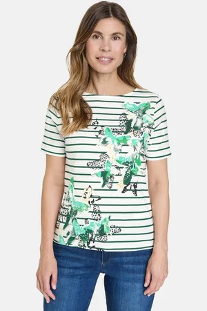Gerry Weber Kurzarmshirt Gestreiftes T-Shirt aus Baumwolle - Verkäufer: E- Digital GmbH