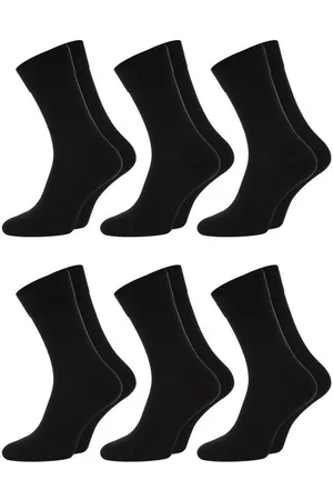 Chili Lifestyle Basicsocken Bambus Socken Damen Herren schwarze Komfortsocken (Multipack, 6-Paar, ein Design) atmungsaktiv supersoft - Verkäufer: ChiliLifestyle