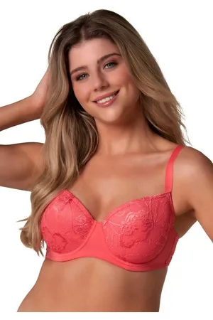 After Eden Bügel-BH Anna (1-tlg) Cup D-G, Padded wire bra in recycled lace
