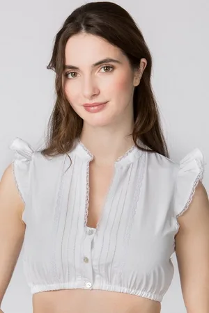 Stockerpoint Dirndlbluse Dirndlbluse - SATINE - - Verkäufer: Alpenwahnsinn Tracht & Lifestyle