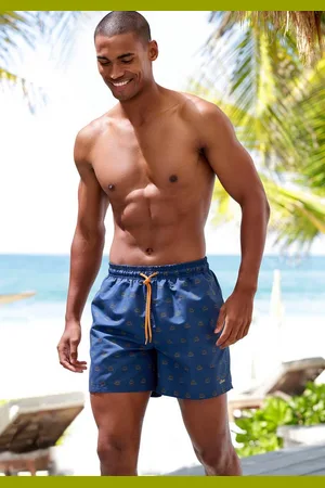 QS by s.Oliver Badeshorts mit modischem Alloverprint