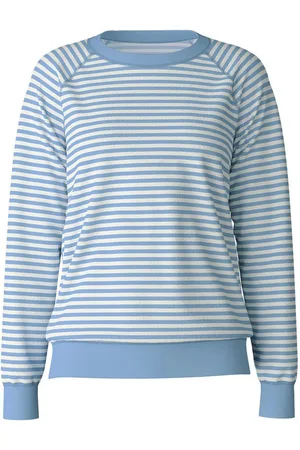 Calida Rundhalspullover Lounge Velours Damen (1-tlg) - Verkäufer: