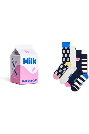 Happy Socks Langsocken (4er Pack) mit unterschiedlichen Motiven