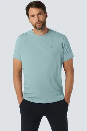 No Excess T-Shirt mit Logo Stickerei