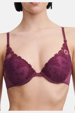 Passionata Push-up-BH White Nights (1-tlg) Push-Up BH - Florale Stickerei auf Tüll, Tiefes und betontes Dekolleté - Verkäufer: simply4you