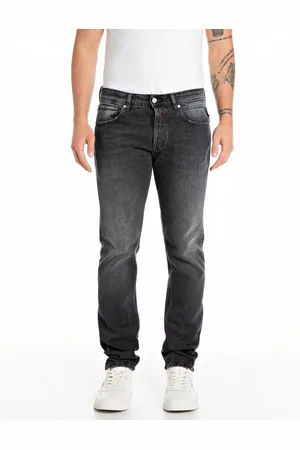 Replay Straight-Jeans GROVER in vielen verschiedenen Waschungen, mit Stretch
