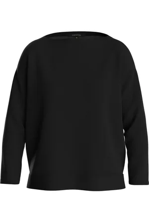 Comma, Langarmshirt mit modernem Schnitt