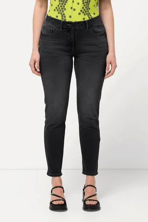 Ulla Popken Regular-fit-Jeans Push-up-Jeans Sarah schmales Bein Stretch - Verkäufer: Popken Fashion Group