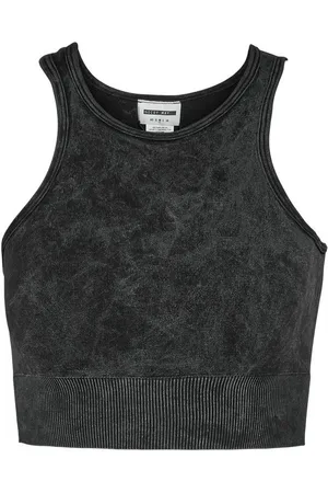 Noisy May Shirttop Top ärmellos verkürzt Rundhals bequem und stilvoll NMTAMMURA S/L SPORTY CROPPED TOP - Verkäufer: ARIZONAS