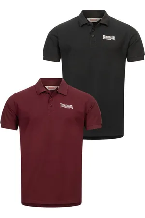 Lonsdale London Poloshirt POLOSHIRT NORMALE PASSFORM DOPPELPACK LINGHOLME (Packung, 2-tlg)