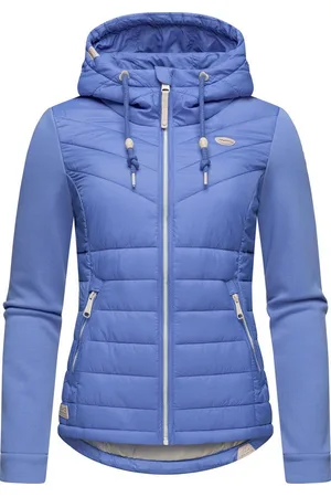 Ragwear Outdoorjacke Lucinda Steppjacke aus modernem Materialmix mit Kapuze