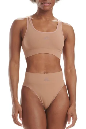 adidas Bustier "Sport Active Seamless Micro Stretch" mit breitem Unterbrustband