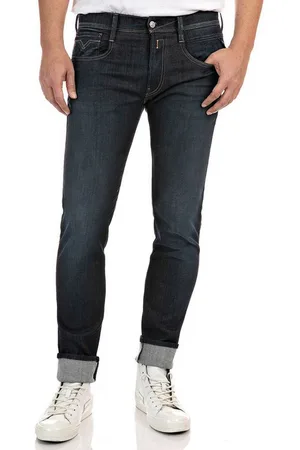 Replay Regular-fit-Jeans Herren Jeans Baumwolle Hyperflex ANBASS - Verkäufer: Yourfashionplace