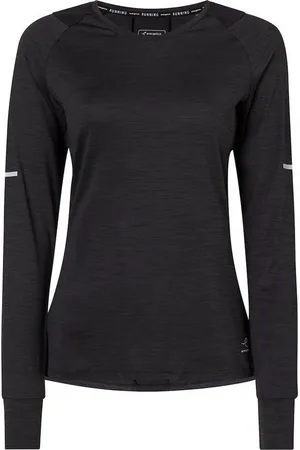 energetics Langarmshirt Da.-Langarmshirt Evii L/S W MELANGE/BLACK/BLACK - Verkäufer: gue-sport