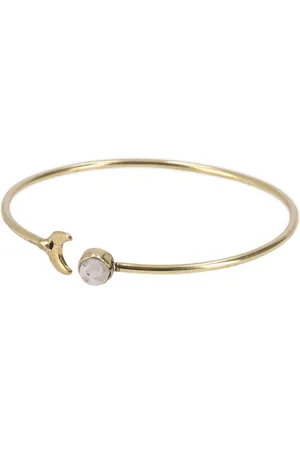 GURU-SHOP Armreif Boho Armschmuck Mond, Armspange aus Messing -.. - Verkäufer: