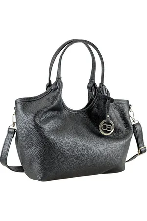 Alessandro Schultertasche Madmoi, Made in Italy, aus weichem Leder