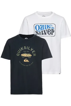 Quiksilver T-Shirt GETTIN AIR SHORT SLEEVE TEE PACK YOUTH (Packung, 2-tlg) für Kinder