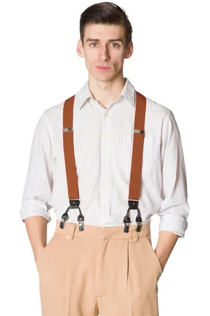 Banned Retro Hosenträger Rockabilly Braces Vintage Y-Form Retro Austauschbare Knopfverschlüsse - Verkäufer: Schompi Trading e.K.