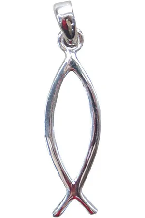Saraswati Kettenanhänger Anhänger "Fisch" Silber 925 1,8g - Verkäufer: Devananda