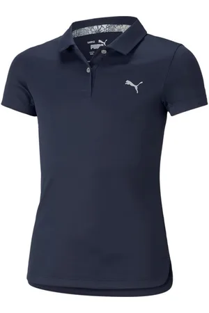 PUMA Poloshirt Golf Polo Girls Essential Navy Junior 140 - Verkäufer: Svens Golfshop GmbH
