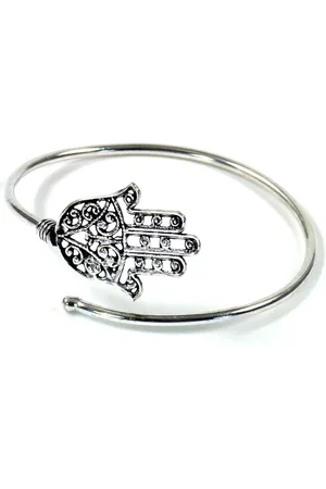 GURU-SHOP Armreif Boho Armschmuck Fatimas Hand, Armspange aus.. - Verkäufer: