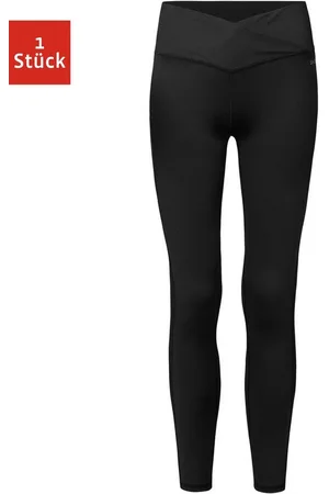 Snocks Highwaist Leggings Sporttights mit V Cross (1-tlg) ohne kratzenden Zettel, schnelltrocknend und komfortabel - Verkäufer: GmbH