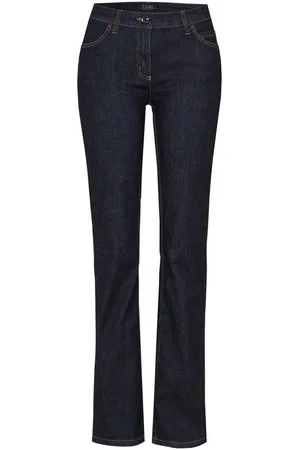 Toni 5-Pocket-Hose Perfect Shape Bootcut mit Kontrastnähten