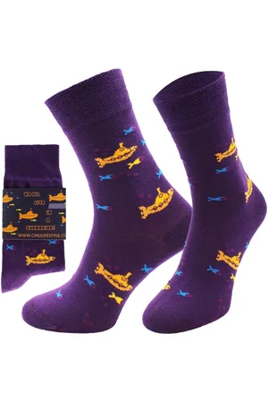 Chili Lifestyle Freizeitsocken SUBMARINE Lustige Socken mit Spruch Banderole als Geschenksocken (Paar, 1-Paar, Mit Spruchbanderole) Weichbund ohne Gummidruck - Verkäufer: ChiliLifestyle
