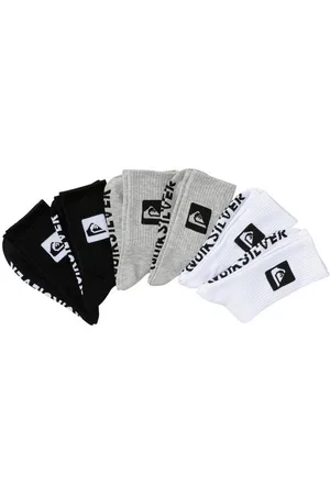 Quiksilver Sportsocken 6 PK SOLID CREW PACK (Packung, 6-Paar) Gr. 40 bis 45