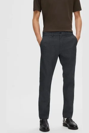 SELECTED Chinohose SLH175-SLIM MILES BRUSHED PANTS W NOOS