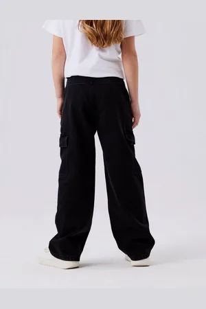 NAME IT Weite Jeans NKFROSE HW WIDE CARGO JEANS 6190-BS NOOS