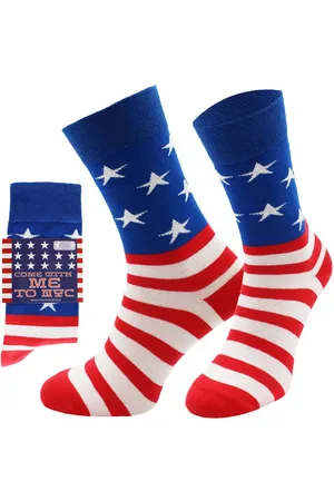 Chili Lifestyle Freizeitsocken USA Lustige Socken mit Spruch Banderole als Geschenksocken (Paar, 1-Paar, Mit Spruchbanderole) Weichbund ohne Gummidruck - Verkäufer: ChiliLifestyle