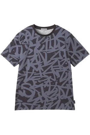 TOM TAILOR T-Shirt Allover Print T-Shirt mit Bio-Baumwolle - Verkäufer: