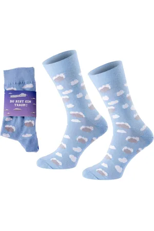 Chili Lifestyle Freizeitsocken TRAUM Lustige Socken mit Spruch Banderole als Geschenksocken (Paar, 1-Paar, Mit Spruchbanderole) Weichbund ohne Gummidruck - Verkäufer: ChiliLifestyle