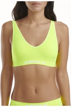 adidas Bralette mit breitem Logo-Bund