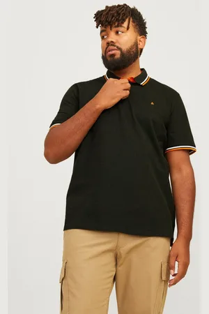 JACK & JONES Poloshirt JJEPAULOS POLO SS NOOS PLS mit Logo Stickerei