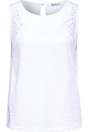 Street one Shirttop mit Stickerei