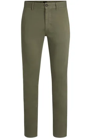 HUGO BOSS Chinohose Chino_slim mit Gesäßtaschen