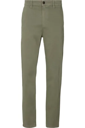 HUGO BOSS Chinohose Chino_tapered mit BOSS Logo hinten