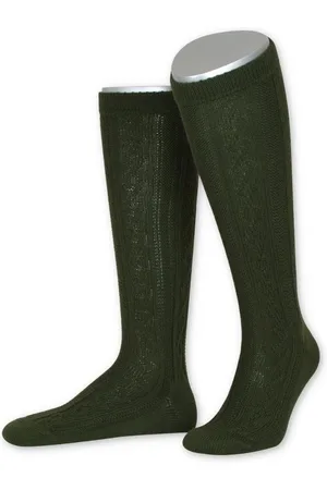 LUSANA Trachtensocken Trachten Kniestrümpfe - L4910 - lodengrün, schwarz, stahlblau - Verkäufer: Alpenwahnsinn Tracht & Lifestyle