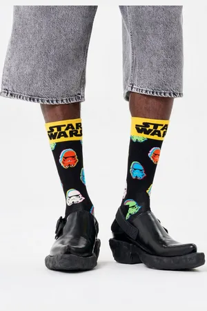 Happy Socks Langsocken (2er Pack) mit markanten Flammenmustern