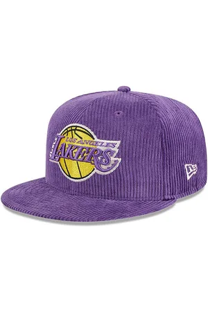 New Era Fitted Cap 59FIFTY LA Lakers Letterman Pin Cord - Verkäufer: Release36