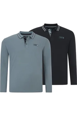 Charles Colby Langarm-Poloshirt EARL GILIELL in verschiedenen Farbtönen - Verkäufer: VANDERSTORM VENTURES