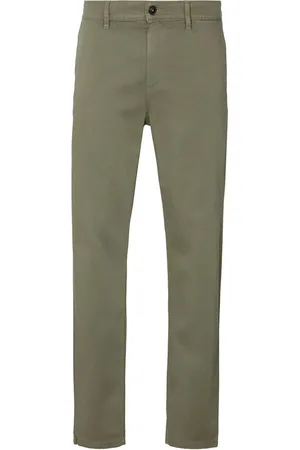 HUGO BOSS Chinohose Chino_tapered mit BOSS Logo hinten