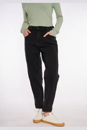 Hailys High-waist-Jeans LG HW C JN Mirell mit Gummizug am Bund