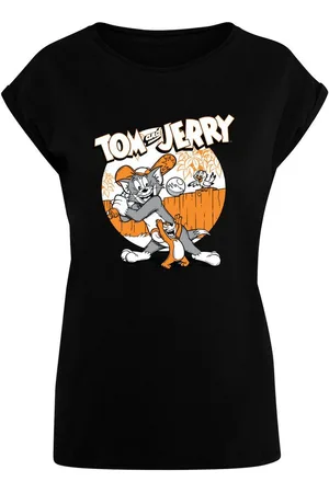 Absolute Cult T-Shirt Damen Ladies Tom and Jerry - Baseball T-Shirt (1-tlg)